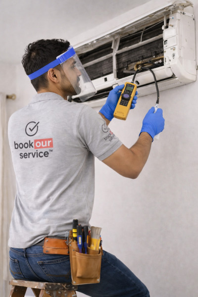 Expert Deep Clean Split AC Service Jet + Foam