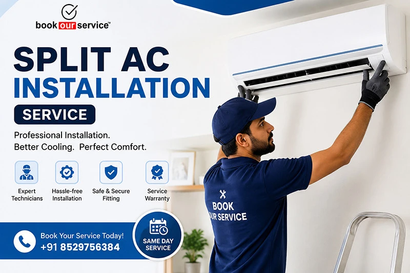 Split AC Installation Service at Home or Office Near me