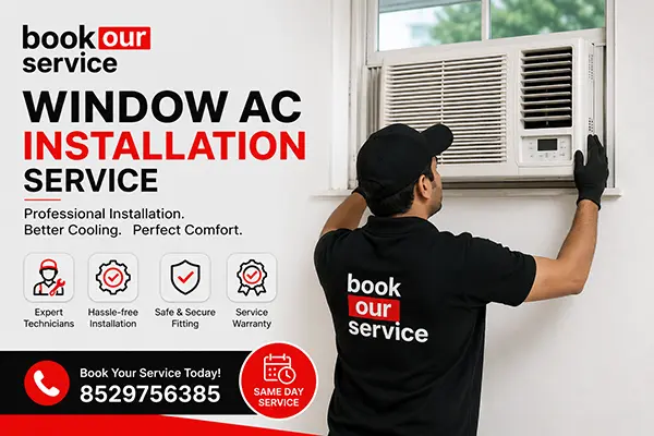 Window AC UnInstallation Service at Home or Office Near me